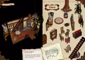 Page 41 of The Art Of Little Goody Two Shoes - Official Game Artbook - preview thumbnail