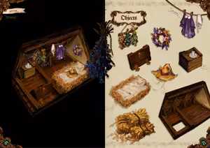 Page 48 of The Art Of Little Goody Two Shoes - Official Game Artbook - preview thumbnail