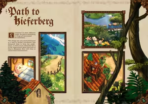 Page 60 of The Art Of Little Goody Two Shoes - Official Game Artbook - preview thumbnail