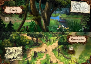 Page 61 of The Art Of Little Goody Two Shoes - Official Game Artbook - preview thumbnail