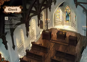 Page 77 of The Art Of Little Goody Two Shoes - Official Game Artbook - preview thumbnail