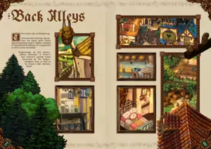 Page 92 of The Art Of Little Goody Two Shoes - Official Game Artbook - preview thumbnail