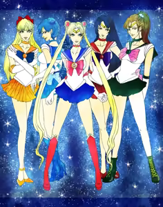 Page 14 of sailor moon art compilation - preview thumbnail