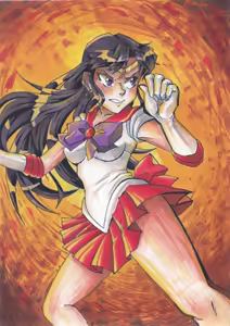 Page 41 of sailor moon art compilation - preview thumbnail