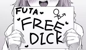 Futanari Kaiwai No Free Chinpo (decensored) - hentai manga cover image