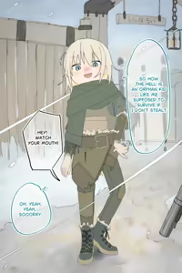 Page 3 of Namaikina Suri no Onnanoko ga Heishi ni Toraerarete Zenra ni Mukareru Made I The thief girl is stripped naked - preview thumbnail