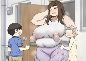 Page 41 of A story about visiting a friend's house and encountering a very frustrated single mom. - preview thumbnail