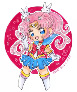 Page 3 of Sailor moon art compilation - preview thumbnail