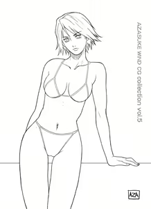 Page 608 of AZASUKE WIND CG Collection Vol. 5 - preview thumbnail