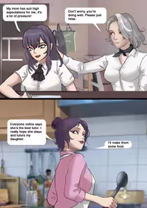 Page 3 of Strange Tutor - A Beautiful Mother and Daughter Tricked and Bound - preview thumbnail