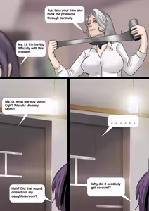 Page 4 of Strange Tutor - A Beautiful Mother and Daughter Tricked and Bound - preview thumbnail