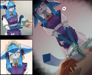 Page 2 of 使用昏睡红茶的女仆冰伊布 | - preview thumbnail