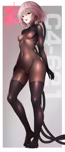 Page 5 of 過去に描いたAC6 C4-621ちゃんの全身描き足し＋衣装、巨乳差分＋再教育後シチュ追加 - preview thumbnail