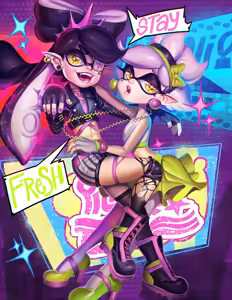 Page 33 of Splatoon Folder - Squid Sisters - preview thumbnail
