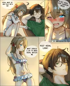 Swimsuit Neuro Short Comic - hentai manga cover image