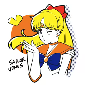Page 332 of sailor moon art compilation - preview thumbnail