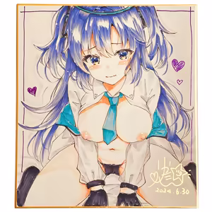 Page 16 of Various Tegaki  Shikishi  Analog Illust Shuu - Analog illustration collection - preview thumbnail