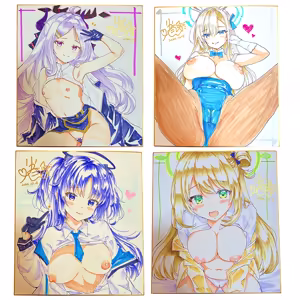 Page 25 of Various Tegaki  Shikishi  Analog Illust Shuu - Analog illustration collection - preview thumbnail