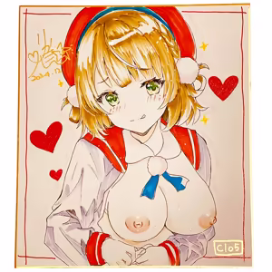Page 29 of Various Tegaki  Shikishi  Analog Illust Shuu - Analog illustration collection - preview thumbnail