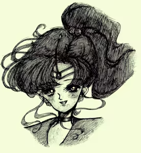 Page 168 of sailor moon art compilation - preview thumbnail