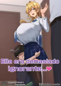 Muchi Sugita Kanojo wa... | Ella era demasiado ignorante... — hentai manga cover on Fhentai
