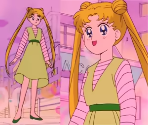 Page 168 of Sailor moon art compilation - preview thumbnail