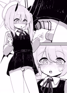 Page 56 of Seiyoku Tsuyotsuyo Succubus Ibuki ga Maso Sensei o Ijime Tsukusu Hanashi - preview thumbnail