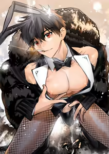 Page 2 of Yukizuri Bunny to okirakuetchi  與偶遇的兔男郎來場輕鬆的一夜情吧[DL版] chinese TR (ai翻譯） - preview thumbnail