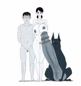 Page 5 of Female Big Breasts x Dog - preview thumbnail