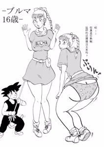 Page 6 of Hanzaiteki Bakunyuu Girl (Dragon Ball)  中文机翻 - preview thumbnail