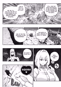 Page 17 of Shinchou 1680-oku km no Joshi ga Tatta 1-man km Shika Nai Chikyuu o Asobubu | A 168 Billion km Tall Girl Toys with the Mere 10,000 km Earth - preview thumbnail