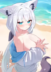 Page 3 of KカップビキニFBKと浜辺で - preview thumbnail