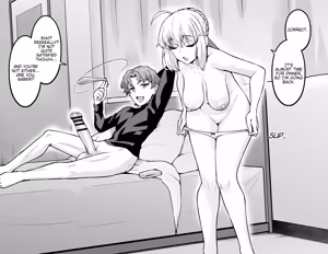 Page 4 of Saoyaku Shinji ga Saber-tachi to Yarimakuru Hon | Shinji, the Stud, has Wild Sex with Saber and the Others - preview thumbnail
