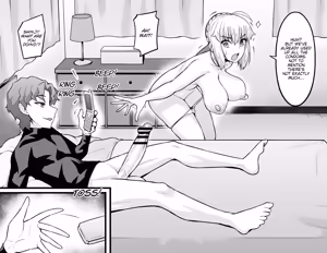 Page 5 of Saoyaku Shinji ga Saber-tachi to Yarimakuru Hon | Shinji, the Stud, has Wild Sex with Saber and the Others - preview thumbnail