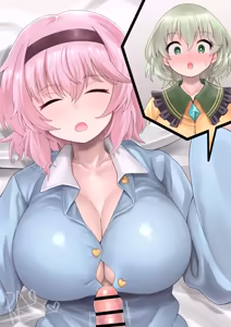 Page 3 of Nete Iru Satori No Oppai O Tsukacchau Futanari Koishi-chan - preview thumbnail