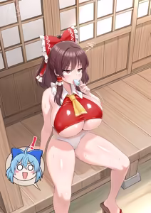 Reimu To Futanari Cirno・Aunn・Kurapi — hentai manga cover on Fhentai
