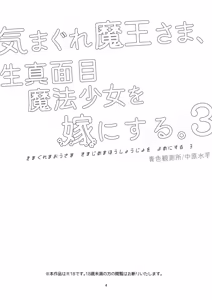 Page 3 of 気まぐれ魔王さま、生真面目魔法少女を嫁にする。3 - preview thumbnail