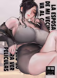 Gokinjo no Oku-san Eigakan Itte Eiga o Minai | La esposa de mi vecino va al cine, pero no para ver películas — hentai manga cover on Fhentai