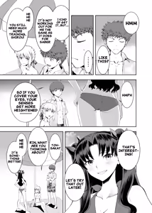 Page 4 of Saber Maniacs Shikaku o Shadan Suru to Hoka no Kankaku ga Togisumasareru to Iu no de Saber ni Mekakushi Play o Shite Moratta | Saber Maniacs Since they say that blocking your vision sharpens your other senses, I had Saber try some blindfold play - preview thumbnail