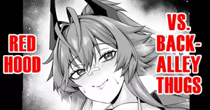 Red Hood, Rojiura de Chinpira Aite ni... | Red Hood Versus Back-Alley Thugs - hentai manga cover image