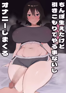 Chinpo Haeta kedo Hikikomori de Yaru Koto Nashishi  Onanie Shimakuru — hentai manga cover on Fhentai
