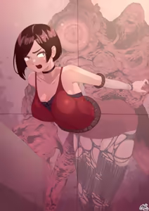 Page 8 of RE2 Ada BAD END - preview thumbnail