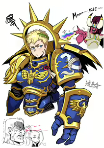 Page 4 of Rule63 Primarchs - preview thumbnail
