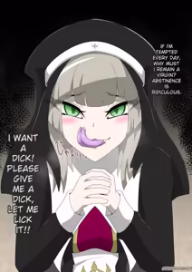 Page 40 of Nun transforms into a beast and falls into darkness - preview thumbnail
