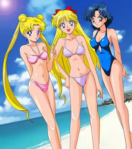 Page 3 of sailor moon art compilation - preview thumbnail