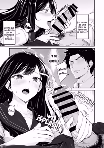 Page 7 of Kyokon Daisuki Tonari no Kurokami Gal｜A la gal que se sienta junto a mí le gustan los miembros grandes - preview thumbnail