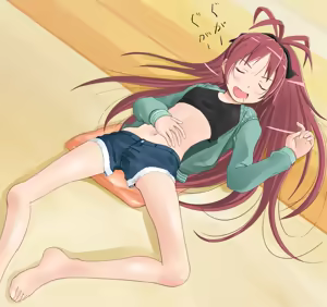 Page 4 of Sleeping Kyoko-chan - preview thumbnail