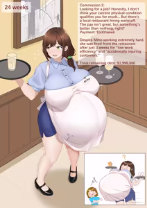 Page 3 of Miho the Busty Single Mom's Debt Repayment Diary - preview thumbnail