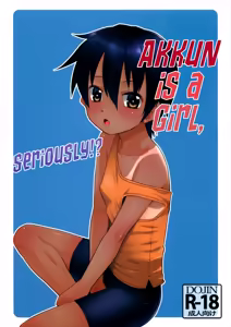 Akkun Onnanoko tte ma!? - hentai manga cover image