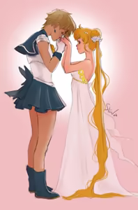Page 168 of Sailor moon art compilation - preview thumbnail